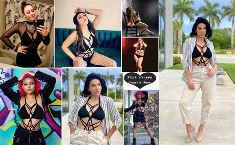 Avidlove Sexy Lingerie For Women Deep V Bodysuit Strappy Teddy One Piece Babydoll White At