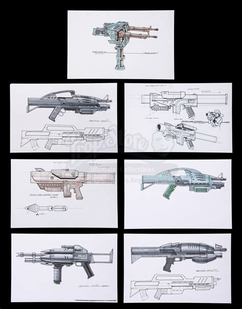 Lot # 1248: STARSHIP TROOPERS (1997) - Collection Of Hand-Painted and ...