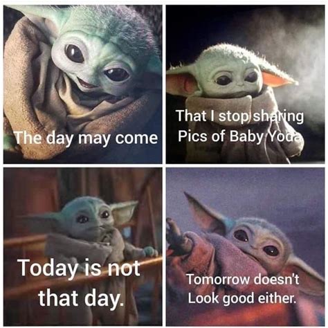 Always R Babyyoda Baby Yoda Grogu Yoda Meme Yoda Funny Star