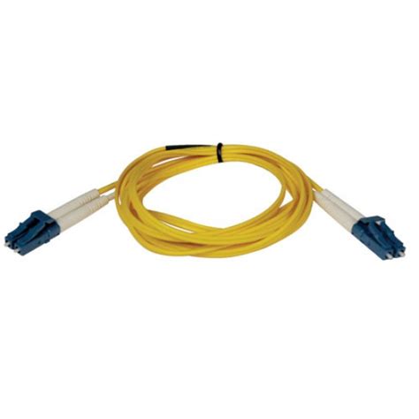 Tripp Lite by Eaton 50FT OS2 9/125um Singlemode Duplex LC-to-LC Yellow Fiber Optic Patch Cable — Blue (10-Pack) (N201-OS2-LC-LC-50FT-BL-10PK)