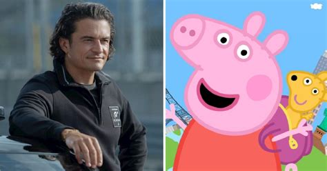 Peppa Pig Wedding Special Casts Orlando Bloom As Mr Raccoon