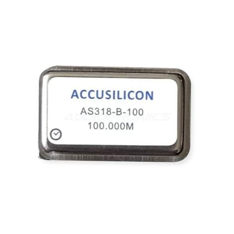 ACCUSILICON AS318-B-100 Ultra Low Jitter Clock 100MHz - Audiophonics