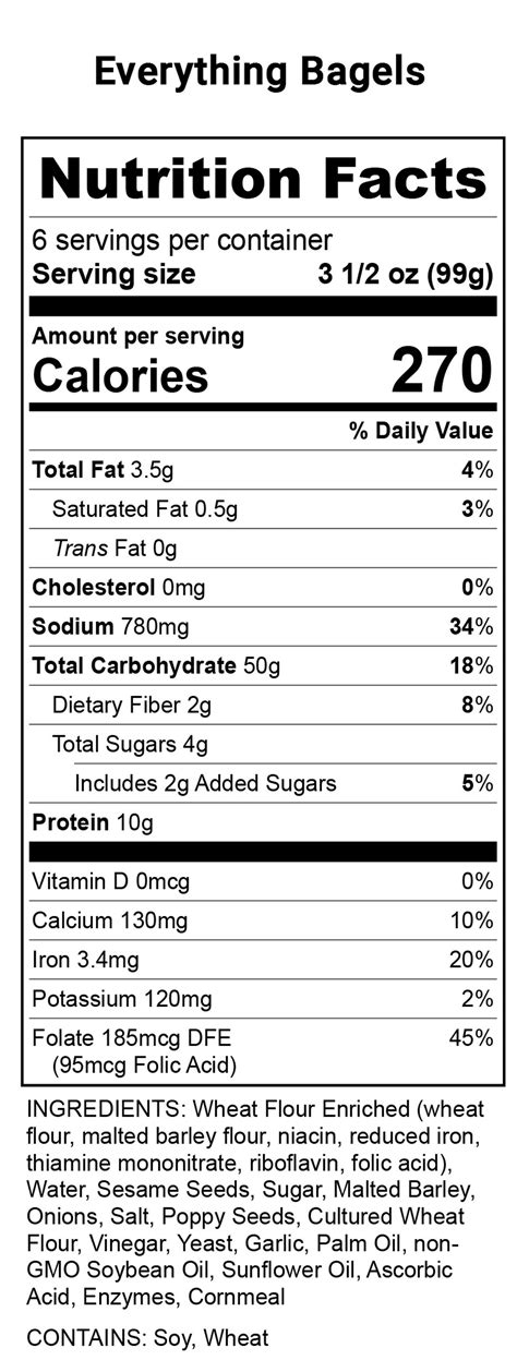 does bagels have dairy 1