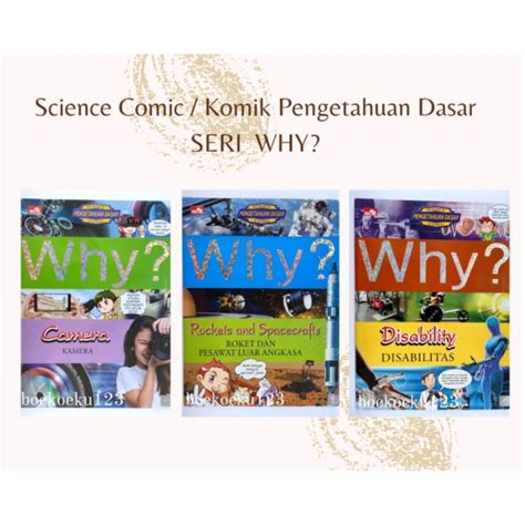 Jual SERI WHY SCIENCE COMIC KOMIK PENGETAHUAN DASAR Shopee Indonesia