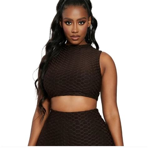 NWT Naked Wardrobe Crop Top Size M Sold Out Style Depop