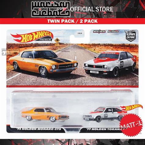 Hot Wheels Premium Twin Pack Pack Holden Monaro GTS