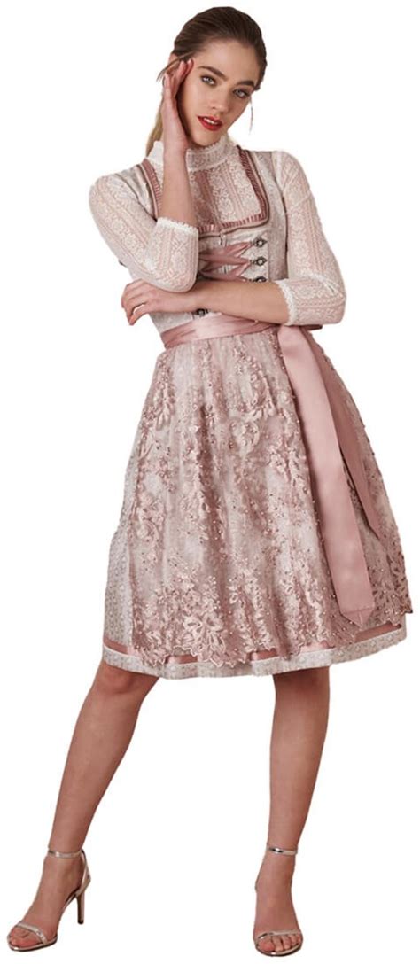 Dirndl Delia Beige Roze Cm Kopen Carnavalsland Nl