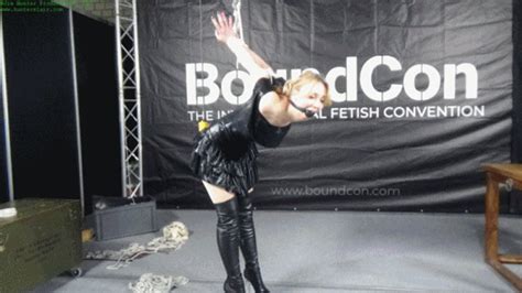 Hot Leggy Blonde Strict Strappado Stretch Demonstration WMV HD 8000kbps Hunters Lair B