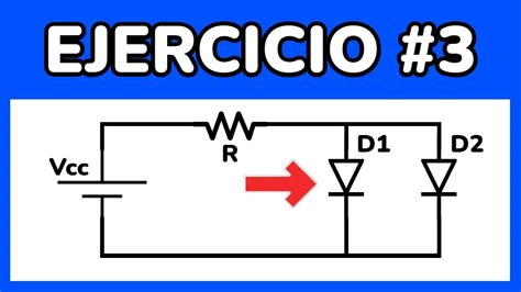 EJERCICIO Nº3 SOBRE DIODOS DIODOS EN PARALELO YouTube