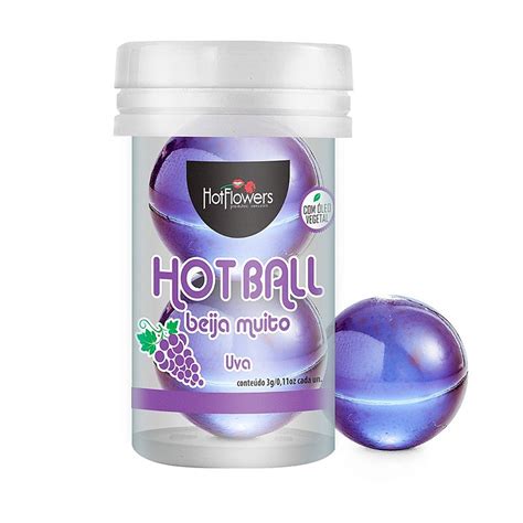 HOT BALL BEIJA MUITO DUPLO UVA New Day Distribuidora