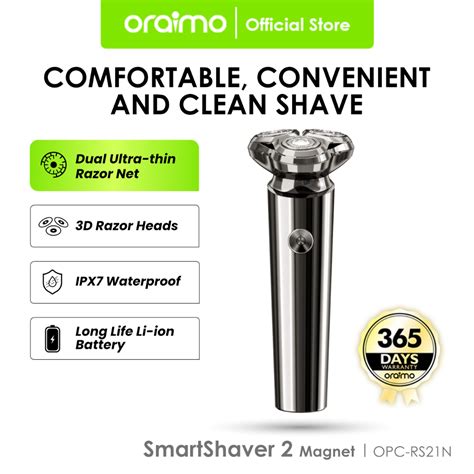 Jual Oraimo Smart Shaver Opc Rs N Alat Cukur Electric Razor D Ipx