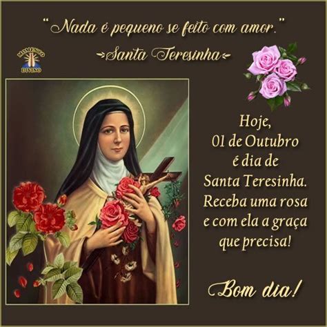 Qual O Dia De Santa Teresinha - Dia de Santa Teresinha - Momento Divino - 7545