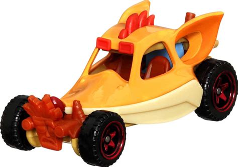 Hot Wheels Pop Culture Crash Bandicoot Character Car Scale Collectible Model Walmart
