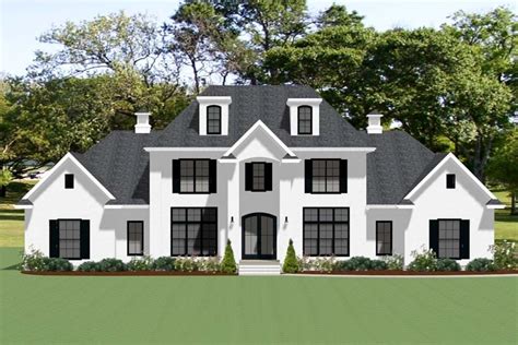 5 Bed Southern Traditional House Plan 4413 Sq Ft Architectural