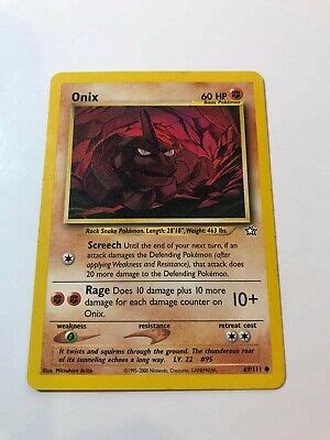 Onix Pokemon Card | eBay