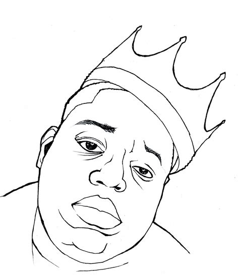 Tupac Shakur Coloring Pages