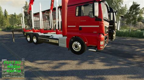 Грузовик MAN FORST LKW V1.8для Farming Simulator 2019 » Farming ...