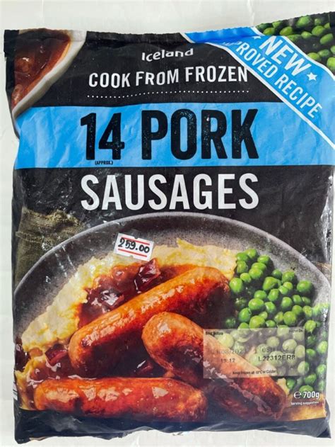 Iceland 14 Pork Sausages 700g The Pantry Expat Food And Beverage