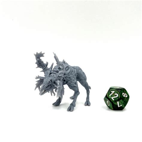 3D Printable Undead Elk by 2moronic miniatures