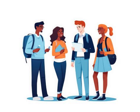 Group Of College Students Pngs For Free Download
