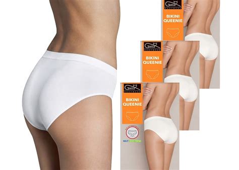 Gatta Bikini Queenie Bezszwowe Figi Bia E Xxl Cena Opinie Majtki