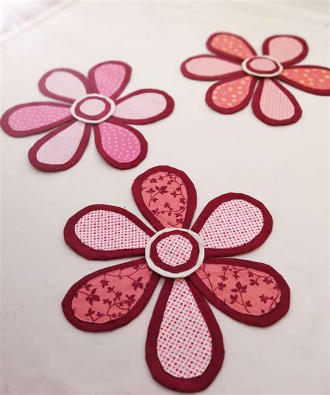 Flower Applique Crochet Flower Applique Free Pattern Sweet Bee