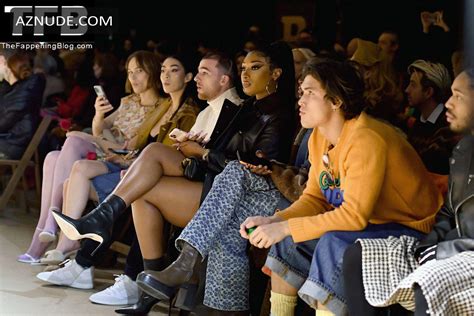 Megan Thee Stallion Sexy Seen Flaunting Her Hot Boobs At The Coach Fashion Show In Nyc Aznude