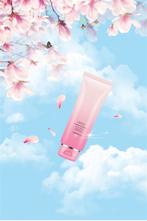 Dreamy Beautiful Clear Nude Makeup Bb Cosmetics Poster Background