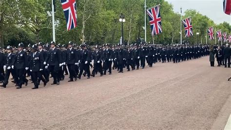 Thousands Of Police Officers Deployed For Queens Funeral YouTube