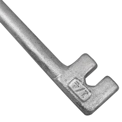 Chave Para Dobrar Ferro - Chave Dupla para Dobrar Ferro 3/16 x 1/4 Pol. - BLACK JACK-ID15
