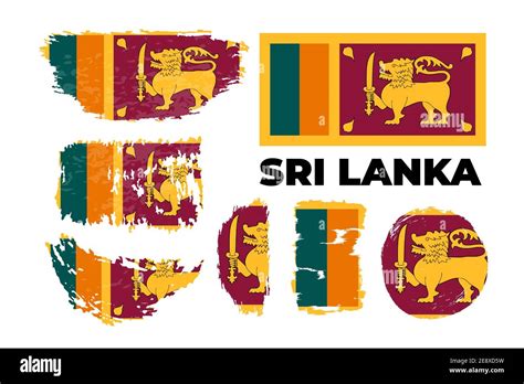 Sri lankan national flag hi-res stock photography and images - Alamy
