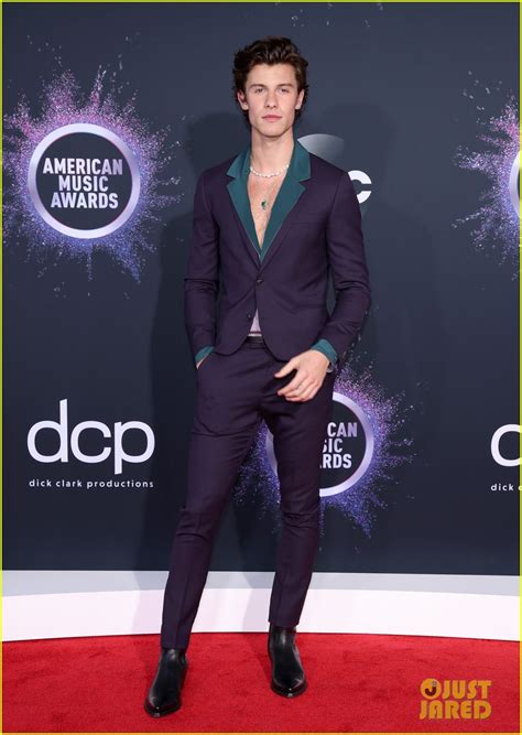 Shawn Mendes Hits The Red Carpet Solo At Amas Photo