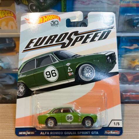 Jual Hot Wheels Alfa Romeo Giulia Sprint Gta Euro Speed Premium Shopee Indonesia