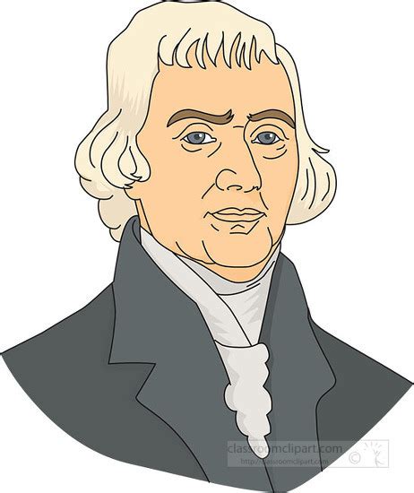 American Presidents Clipart President Thomas Jefferson Clipart