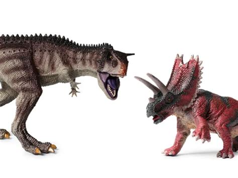 PENTACERATOPS VS CARNOTAURUS Figur Dinosaurier Modell Tier Sammler Kind