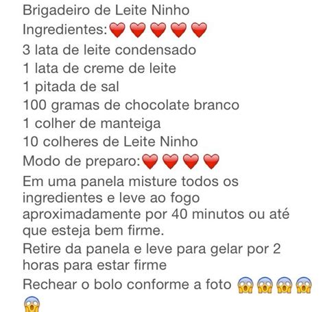 Naked Cake De Leite Ninho Brigadeiro De Leite Ninho Doces Chocolate Branco