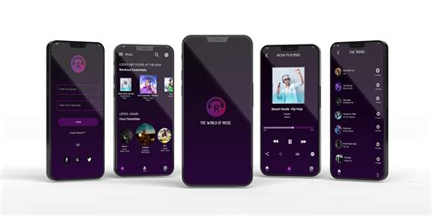 resso  app case study  mock   behance