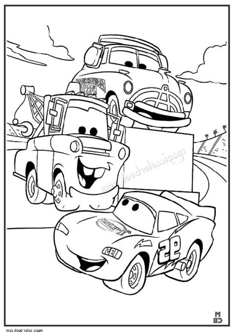 Full Size Disney Cars Coloring Pages
