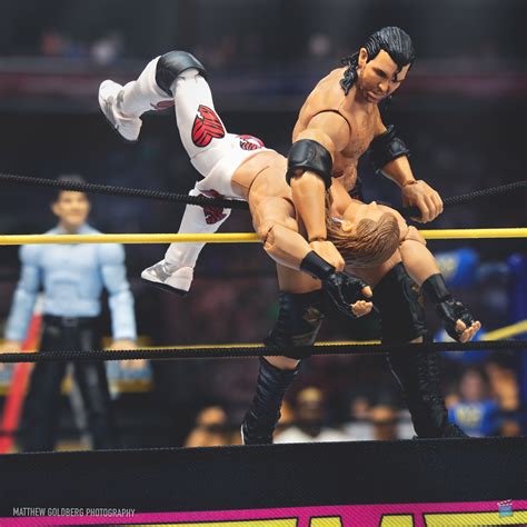 The WrestleMania X Ladder Match In Figure Photography Wrestling