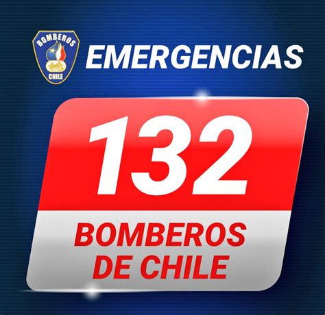 Bomberos de Chile on Twitter Sabes a qué número pedir ayuda a