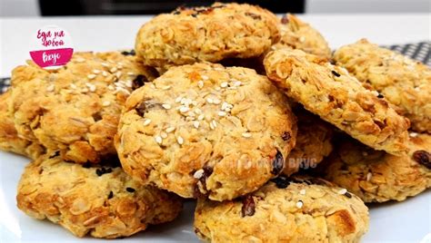 Печенье мюсли на завтрак и перекус | Еда на любой вкус