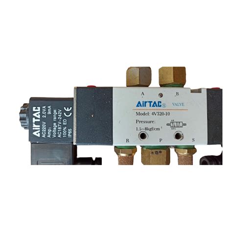 Pneumatyczny zawór elektromagnetyczny AIRTAC 4V320 10 cewka 24V NrD504