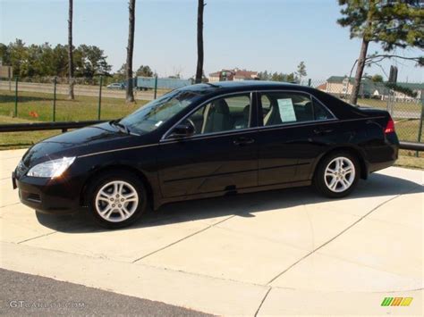 2006 Nighthawk Black Pearl Honda Accord Ex L Sedan 27851077 Photo 2