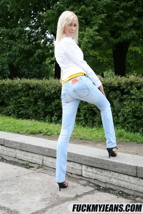 Cute Long Legged Blonde In Tight Jeans Get Her Sweet Pussy Pounded Porn Pictures XXX Photos