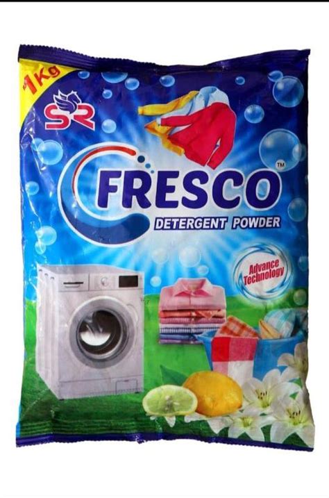 Blue Fresco Detergent Powder For Cloth Washing Feature Remove Hard Stains Skin Friendly At