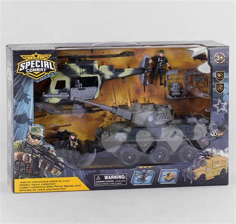 Игровой набор Военный для мальчика D3109-39 из 6 элементов. Вертолет ...