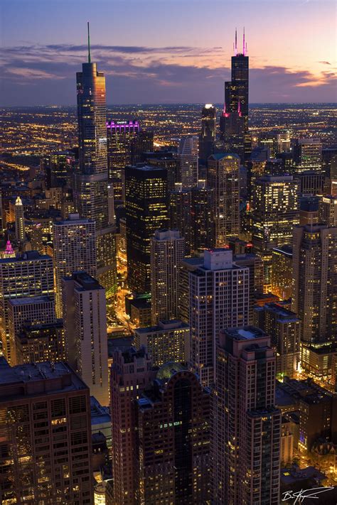 50mm Chicago City Aesthetic City View Night Travel Aesthetic