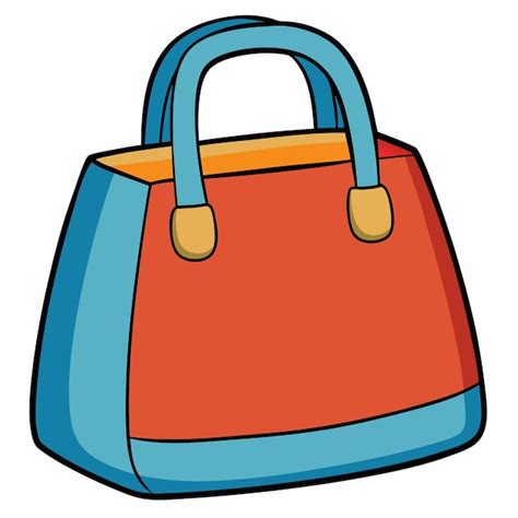 Premium Vector | Bag cartoon style vector illustration