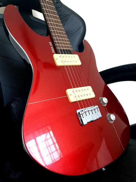 YAMAHA RGX A2 RED TESLA P90 Hobbies Toys Music Media Musical