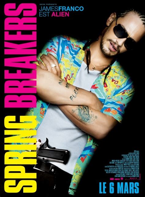 Spring Breakers Character Poster Francese Per James Franco 264989